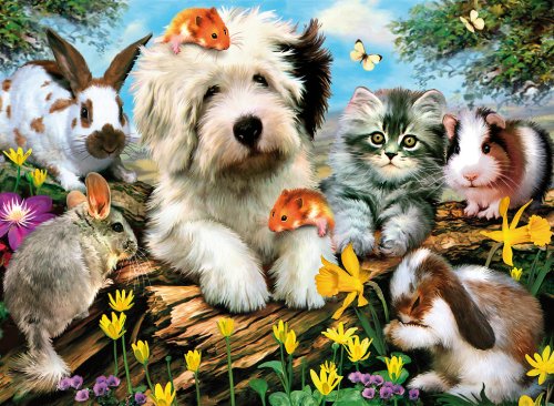 Clementoni 30286.4 - Puzzle Furry Friends 500 teilig Preisvergleich
