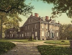 Chew Mansion - Cliveden - 1900 - Print of a Vintage Photochrom Image from the Library of Congress Collection