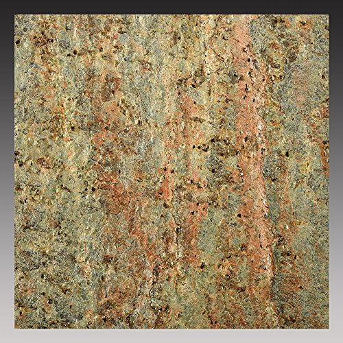 Stone Peel and Stick Copper Slate 6"x6" Backsplash Wall Tiles