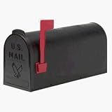 Tools & Hardware : Flambeau Prod. T-R4503WT No. 1 Poly Mailbox