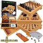 Deluxe 7-In-1 Game Set - Chess - Backgammon Etc