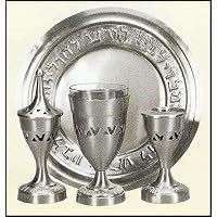 Pewter Finish Havdallah Set