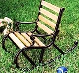 Oakland Living Antique Bronze Kiddy Rocking Chair