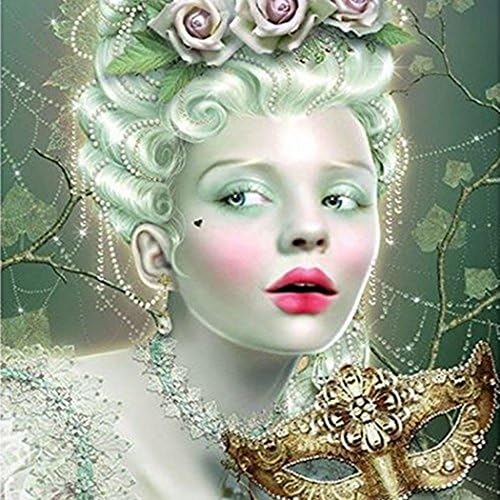 The Beauty with a Mask Crystal Diamond Painting Nice Gift for Friends Birthday