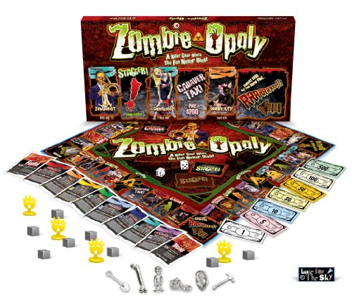Zombie-Opoly Board Game On Sale
