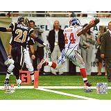 Steiner Sports NFL Ahmad Bradshaw 2008 Touchdown Vs Rams Autographed 8-by-10-Inch Photograph