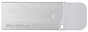【クリックで詳細表示】GREENHOUSE スマートフォンにも直接挿して使えるUSB3.0対応USBメモリー「PicoDrive Smart」8GB GH-UFDSM8G-SV： パソコン・周辺機器