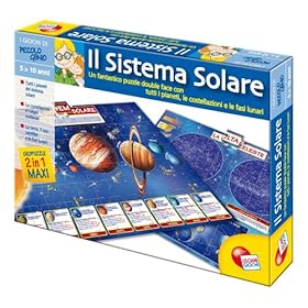 Liscianigiochi 33638 Piccolo Genio Geopuzzle Sistema Solare