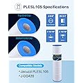 POOLPURE PLESL105 Pool Filter Replace Jacuzzi PLESL105, J-CQ420