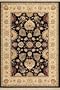 Royalty Area Rug, 6'7"x9'6", BLACK