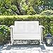 Crosley Furniture Bates Loveseat Glider - Red