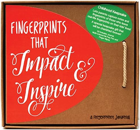 A Childhood Keepsake Fingerprint Journal
