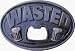Mens WASTED BOTTLE OPENER Punk Rock Belt Buckle