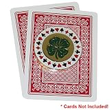 Lucky Four Leaf Clover Card Cover
