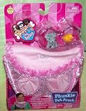 Puppy in My Pocket Phunkie Pet Pouch Pink Pocketville Series 1