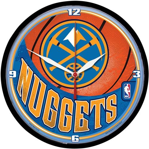 Wincraft Denver Nuggets Round Wall Clock