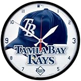MLB Tampa Bay Devil Rays Round Clock