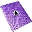 Luxury Apple iPad purple crystal shiny diamond look hard case