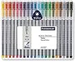Staedtler Triplus Fineliner 334 SB20 Desktop Box - 20 Assorted Colours