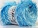 LG 100 gram Light Blue Eyelash Yarn Ice Fun Fur