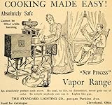 1893 Ad Standard Lighting Co. Cooking Stove Appliance - Original Print Ad