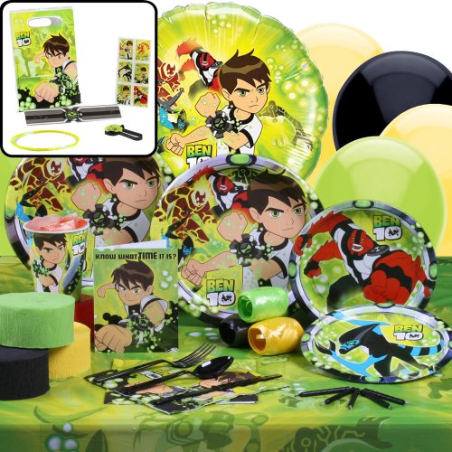 61aCXiIya1L Ben 10 Deluxe Party Kit with 8 Favor Packs