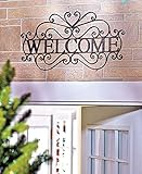 Metal Welcome Wall Plaque