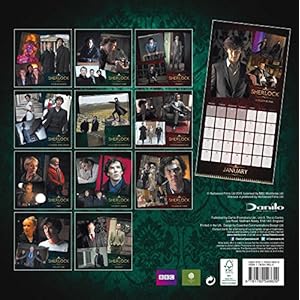 Official Sherlock 2016 Square Wall Calendar (Benedict Cumberbatch)