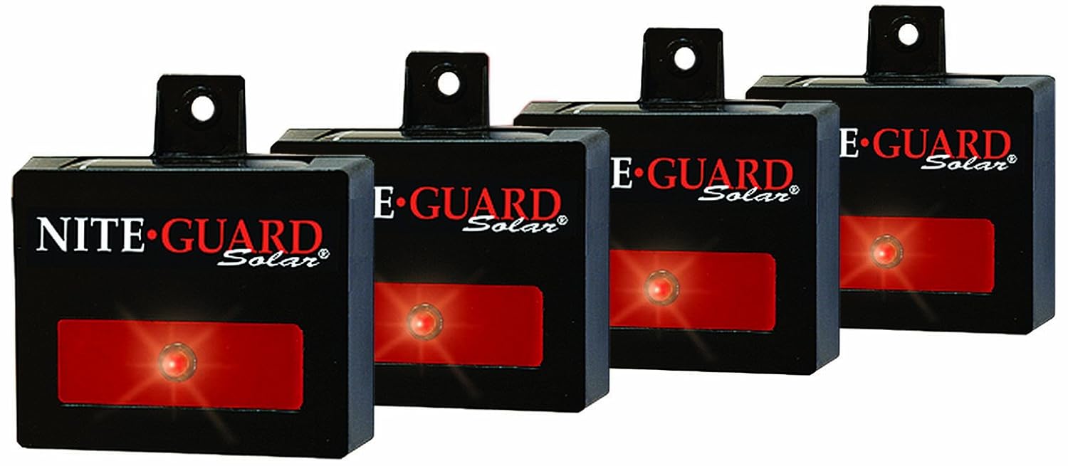 Nite Guard Solar Predator Control Light, 4Pack , New, Free Shipping eBay