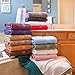 eLuxurySupply 900 GSM 100% Cotton 6-Piece Towel Set - Premium Hotel Quality Towel Sets - Heavy Weight & Absorbent - 2 Bath Towels 30