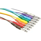 Hosa CSS-845 Balanced Patch Cables 1/4 in TRS to Same 1.5 ft
