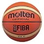 Molten GL6 Official FIBA Olympic Leather Indoor 28.5 Intermediate Basketball