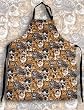 Cats CAT Apron Cat MADE IN USA - TOP RATED for Grilling, Barbecue, Kitchen and Cooking Gifts for a Man, Men, HIM HER Woman Women,