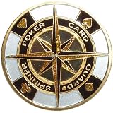 1-1 2 inch White Suited Compass Spinner by Trademark Global