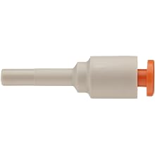 SMC KQ2R PBT One-Touch Tube Fitting, Plug-in Reducing Coupler, Tube ID x Tube OD