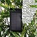 Solar Charger, Solar Power Bank 10000mAh with Phone Dock & Flashlight Function ; Shockproof Rain-proof Dual USB Solar Panel for iPhone, iPad mini, iPod, Samsung Smart Phones and Tablets, Camera
