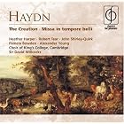 Haydn: The Creation; Missa in tempore belli by John Shirley-Quirk, Keith Harvey, Franz Joseph Haydn, David Willcocks, and James Lancelot