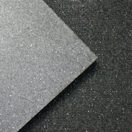 Rubber Cal Shark Tooth Heavy Duty Mat, Black, 3/4-Inch x 3 x 4-Feet On Sale