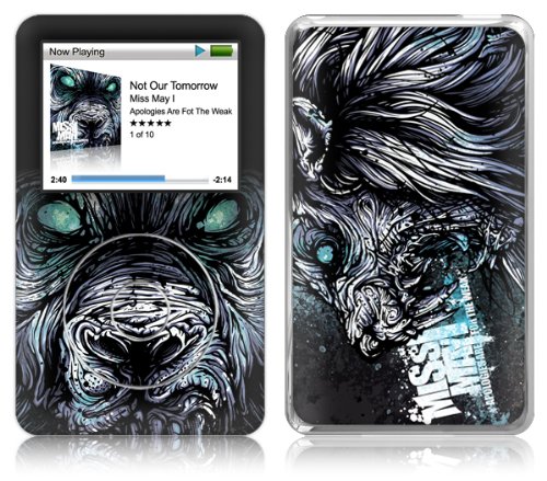 Music Skins iPod Classic用フィルム Miss May I - Apologies iPod Classic MSRKIPC00295
