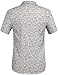 SSLR Men's Straight Fit Printed Short Sleeve Shirt (X-Large, Grey)