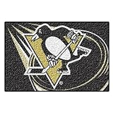 Pittsburgh Penguins 20x30 Tufted Floor Rug - NHL Hockey