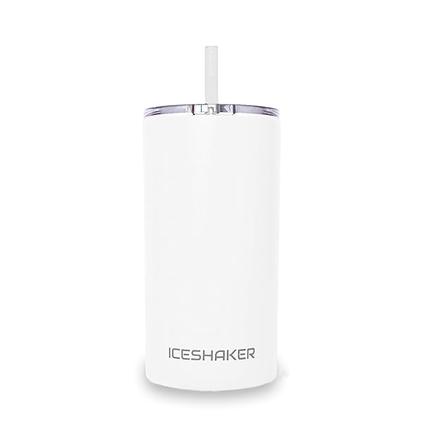 Ice Shaker 20 oz Skinny Tumbler Vacuum Insulated Tumbler For Hot and
