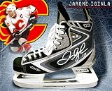 Jarome Iginla Calgary Flames Autographed/Hand Signed CCM Model Skate