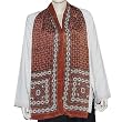 Fashion Scarves for Women Painted Silk Accessory 20 X 68 inches