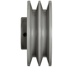 TB Woods 2BK50118 FHP Bored-To-Size, 4.75" Outside Body Diameter, 1.125" Bore Diameter V-Belt Sheave