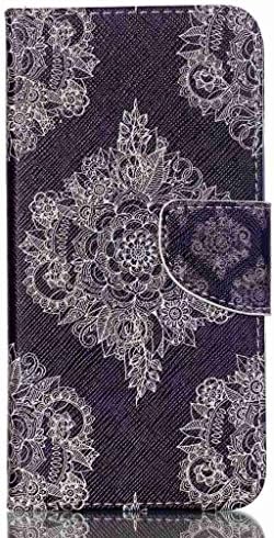 Acer Z630 Case, Chinstyle Acer Liquid Z630 Case Wallet Case Magnetic Closure European Flower Pattern Flip Cover