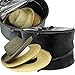 The Elixir Deco Set of 2, Premium Extra Large Collapsible Hat Storage Box Bag, Hat Box Storage Travel Ba,g Round Hat Box Container, Keeps Out Dust and Dirt