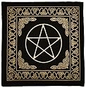 Alterras - Ritualutensil: Altartuch - Keltisch mit Pentagramm