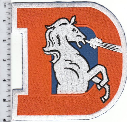LARGE NFL Denver Broncos 6