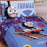 Thomas Train RR Crossing Toddler Comforter Sheets Set